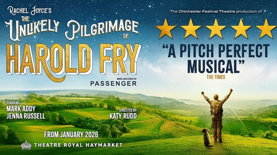 London – The Unlikely Pilgrimage of Harold Fry Musical - Image 1